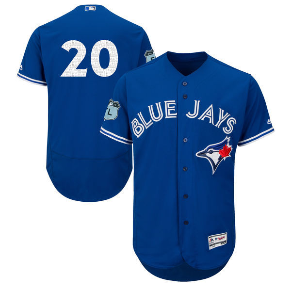 2017 MLB Toronto Blue Jays #20 Donaldson Blue Jerseys->washington nationals->MLB Jersey